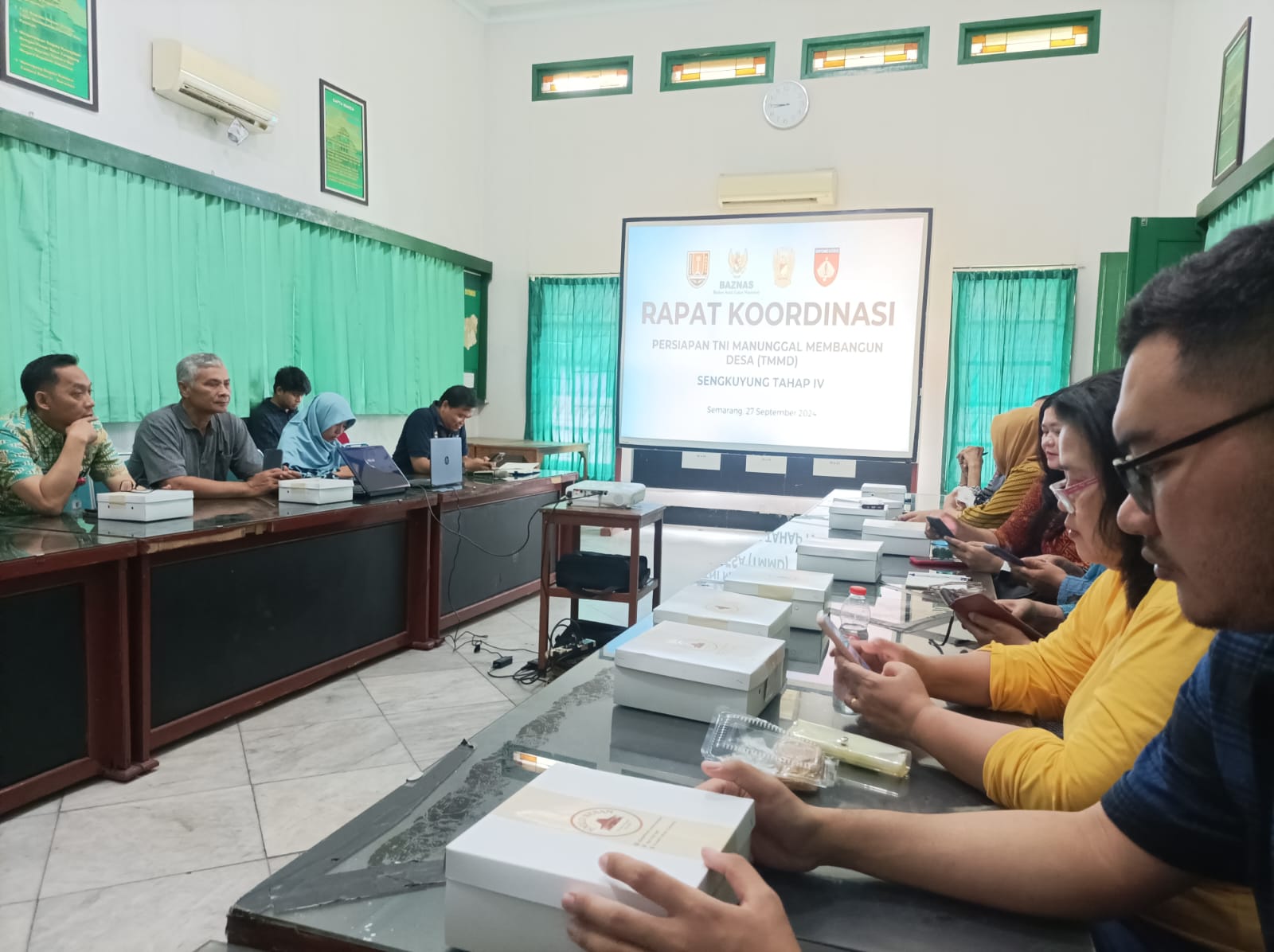 DISKOMINFO Kota Semarang Ikuti Rakor TMMD Sengkuyung Tahap 4 Tahun 2024